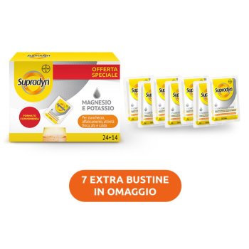 supradyn magnesio e potassio 7 bustine omaggio