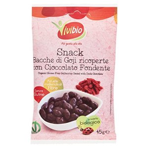 Vivibio Snack Bacche Di Goji Con Cioccolato Fondente 45gr 