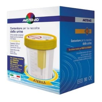 master aid contenitore per la raccolta delle urine 120ml