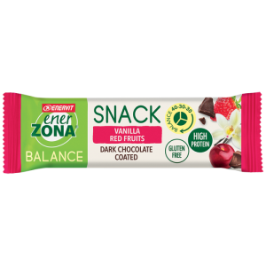 Enervit EnerZona Balance Snack Barretta Vanilla Red Fruits 33g