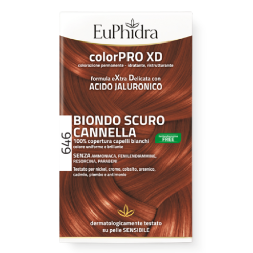 EuPhidra Color Pro Xd - Colorazione Permanente N.646 Biondo Scuro Cannella