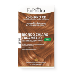 euphidra color pro xd - colorazione permanente n.835 biondo chiaro caramello