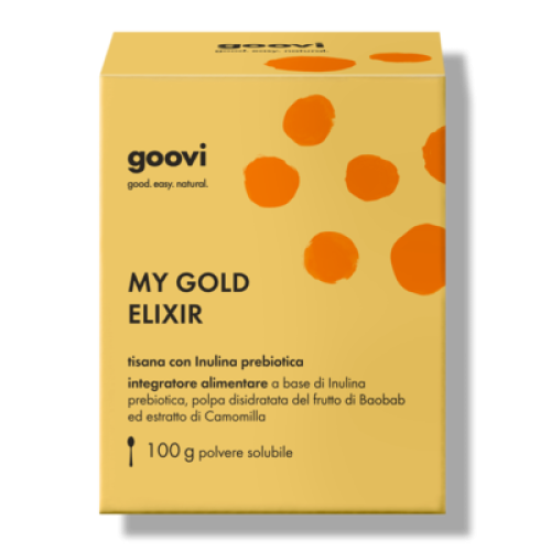 Goovi My Gold Elixir Tisana Con Inulina Prebiotica 100g