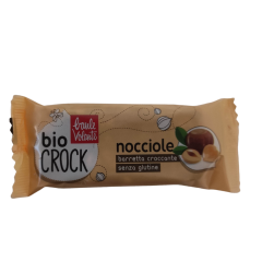 baule volante - bio crock barretta croccante alle nocciole senza glutine 30 g