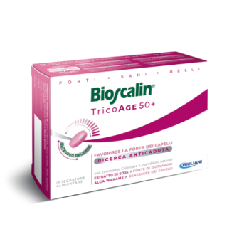 bioscalin tricoage 50+ 60 compresse anticaduta antieta' donna 