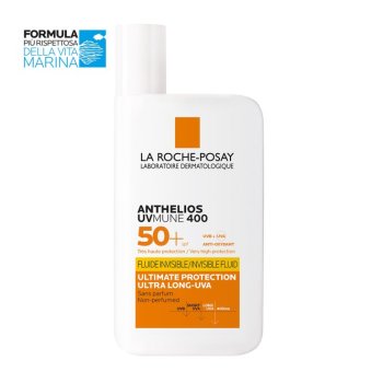 la roche posay anthelios uvmune 400 spf50+ fluido solare invisibile senza profumo 50ml