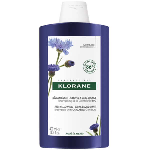 Klorane Shampoo Alla Centaurea Capelli Bianchi O Grigi 400ml