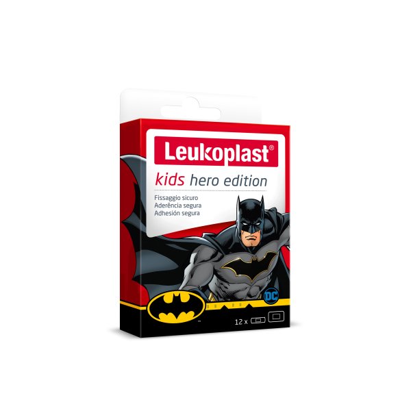 Leukoplast Kids Hero Edition Batman Cerotti 12 pezzi