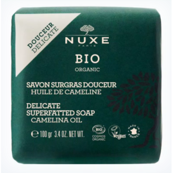 nuxe bio organic sapone solido delicato viso e corpo 100g