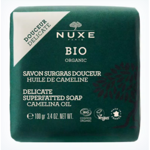 Nuxe Bio Organic Sapone Solido Delicato Viso E Corpo 100g