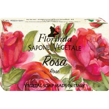 florinda - rosa sapone vegetale 50g