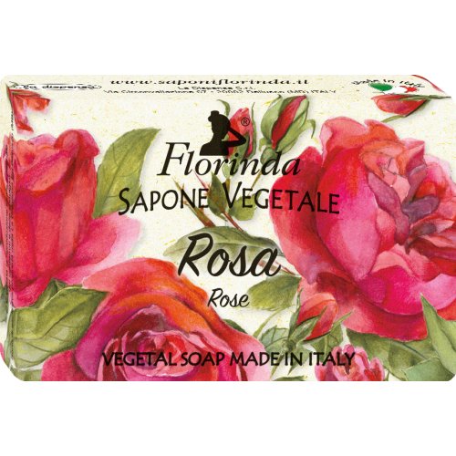 Florinda - ROSA Sapone Vegetale 50g