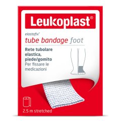 leukoplast elastofix rete tubolare elastica piede / gomito 2,5 m