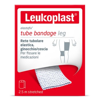 leukoplast elastofix rete tubolare elastica ginocchio / coscia 2,5 mt