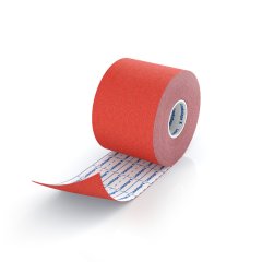 leukoplast leukotape k - cerotto elastico per taping 5cm x 5mt rosso