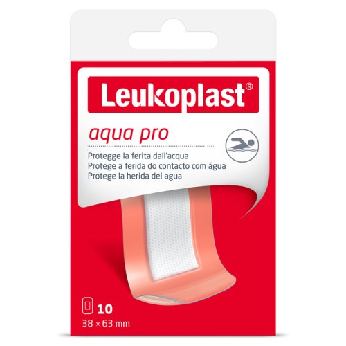 Leukoplast Aquapro - Cerotti impermeabili 63 x 38 mm 10 pezzi  