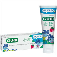 gum junior monster 6+ anni dentifricio bimbi 50ml