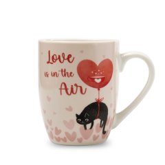 neavita - mug san valentino love is in the air gatto 1 tazza 