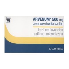 arvenum 500 30 compresse rivestite 500 mg