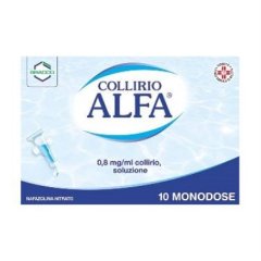 collirio alfa decongestionante10 contenitori monodose 0,3 ml
