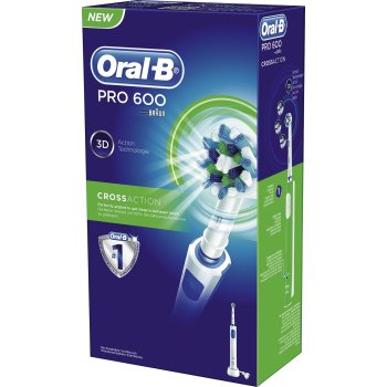oralb pc 600 verde crossaction spazzolino elettrico