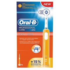 oralb spazzolino elettrico pc 600  crossaction arancio