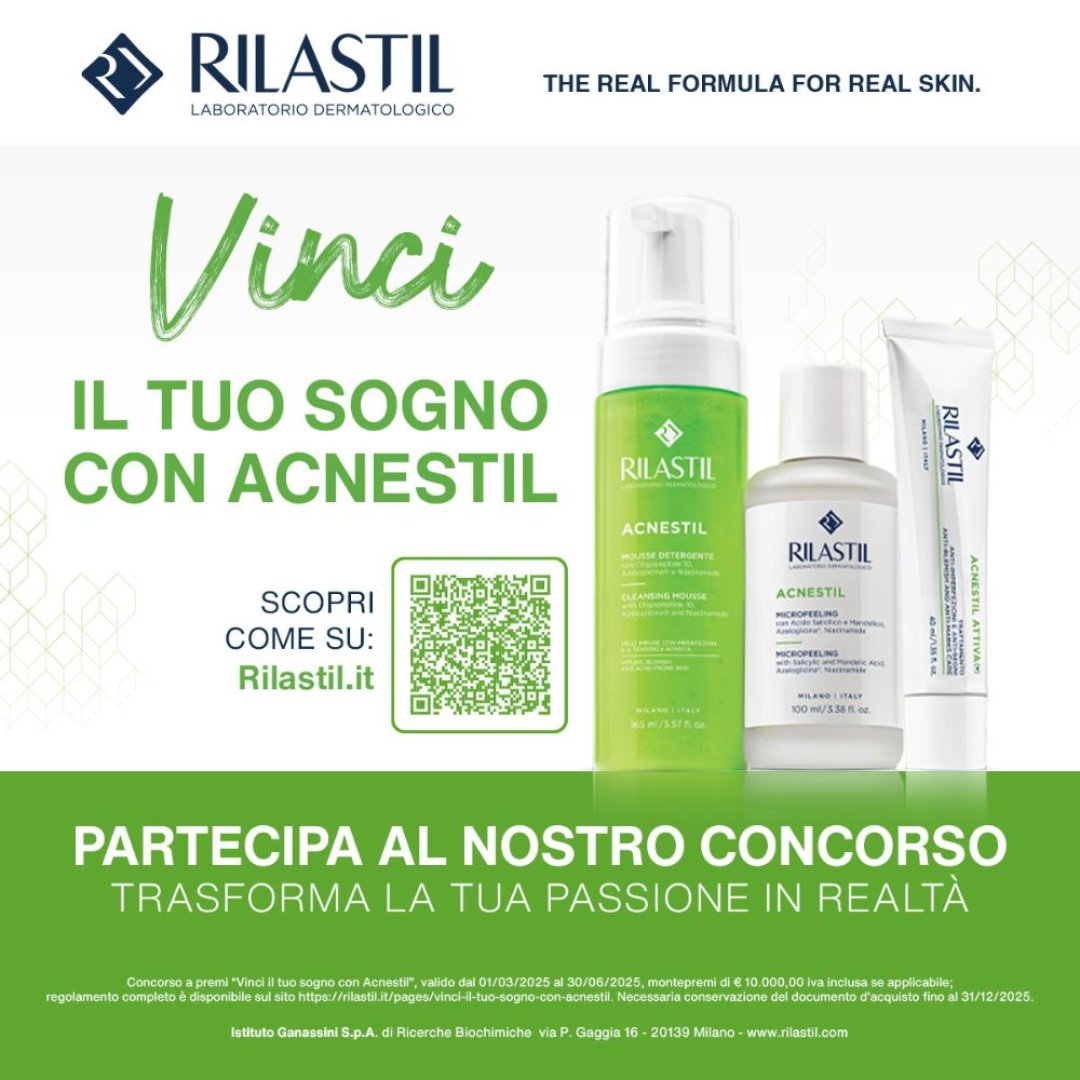 rilastil acnestil mousse omaggio