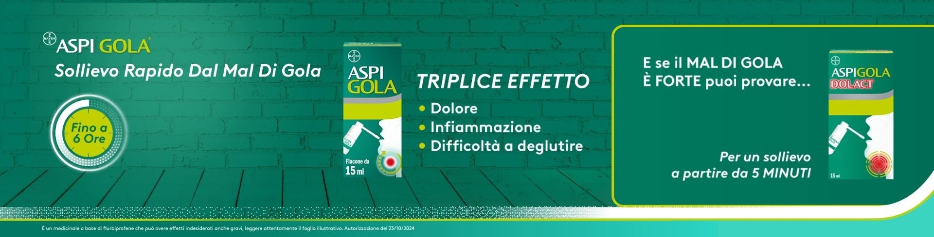 Aspi Gola visibilità