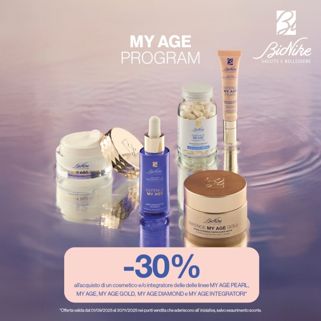 bionike defence my age program visibilita