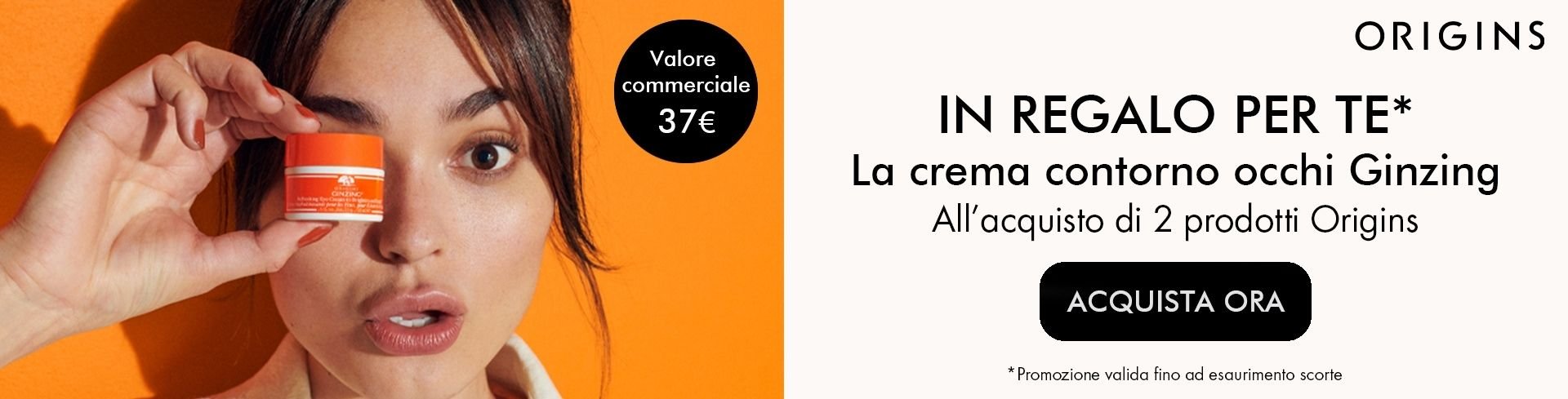 Origins crema ginzing omaggio