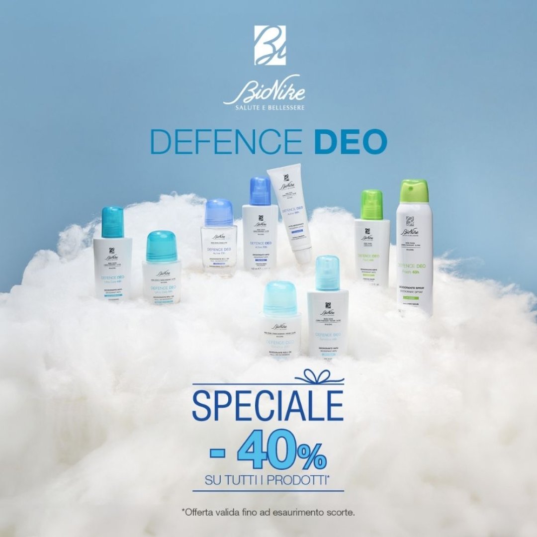 Bionike Defence DEO visibilità 2025