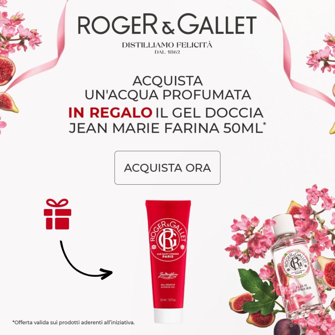 roger gallet promo acque profumate