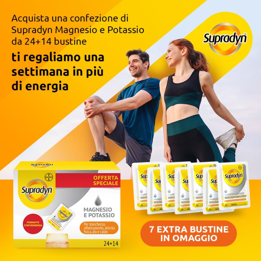 supradyn 7 bustine omaggio