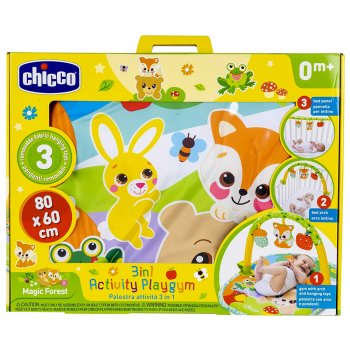 chicco gioco tappetino 3 in 1 activity gym