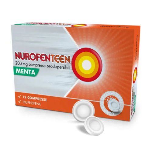 Nurofen Teen 200mg 12 Compresse Menta - Reckitt