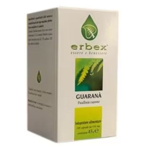 GUARANA 100CPS 430MG ERBEX