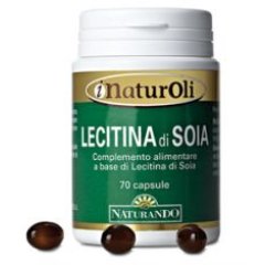 lecitina soia 70cps naturando