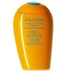 shiseido prot tanning em spf10