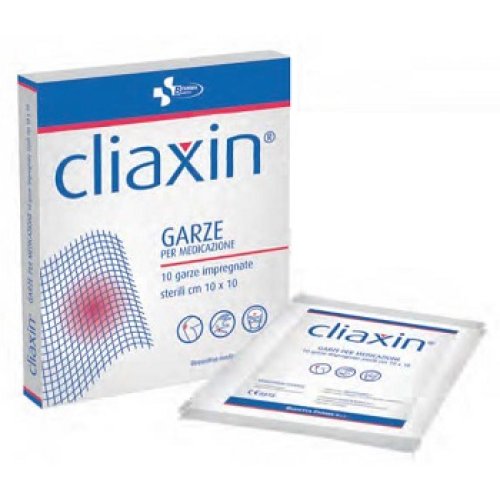 CLIAXIN GARZE STER 10X10CM 10P