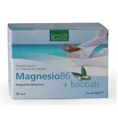 magnesio b6+baobab 60 cps nse