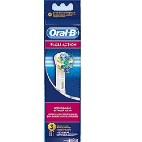 Oral-B Testine Di Ricambio Floss Action 3 Pezzi