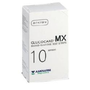 glucocard-mx blood glucose 10pz