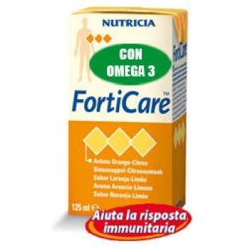 forticare pesca/ginger 4x125ml