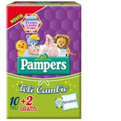 pampers telo cambio 10+2pz 1081