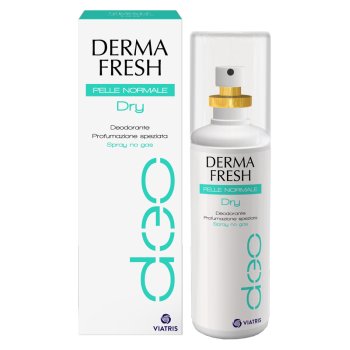 dermafresh deodorante pelle normale dry flacone spray 100ml