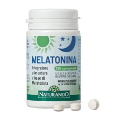 melatonina 120cpr naturando
