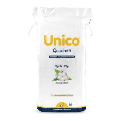 unico quadrotti 100% cot 60pz