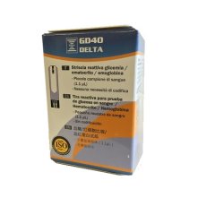 bruno gd40 delta - strisce reattive per la misurazione della glicemia 25 pezzi