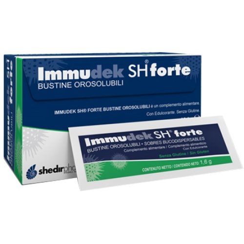 Immudek Sh Forte Integratore Alimentare Immuno Stimolante 16 Bustine Orosolubili