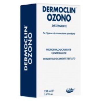 dermoclin ozono detergente a ph fisiologico 250ml